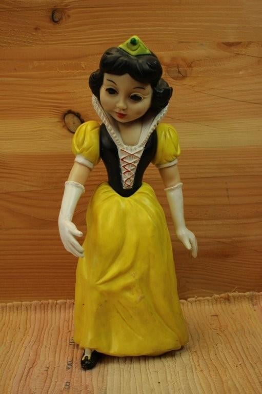 Vintage Pieper pieppop Sneeuwwitje, Verzamelen, Disney, Ophalen of Verzenden, Sneeuwwitje of Doornroosje, Zo goed als nieuw, Beeldje of Figuurtje