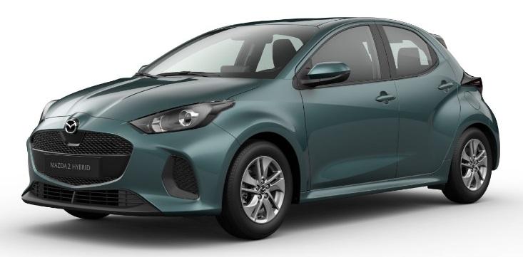 Mazda 2 Hybrid 1.5 Prime-line, Auto's, Mazda, Zwart, 1490 cc, Bedrijf, Nieuw