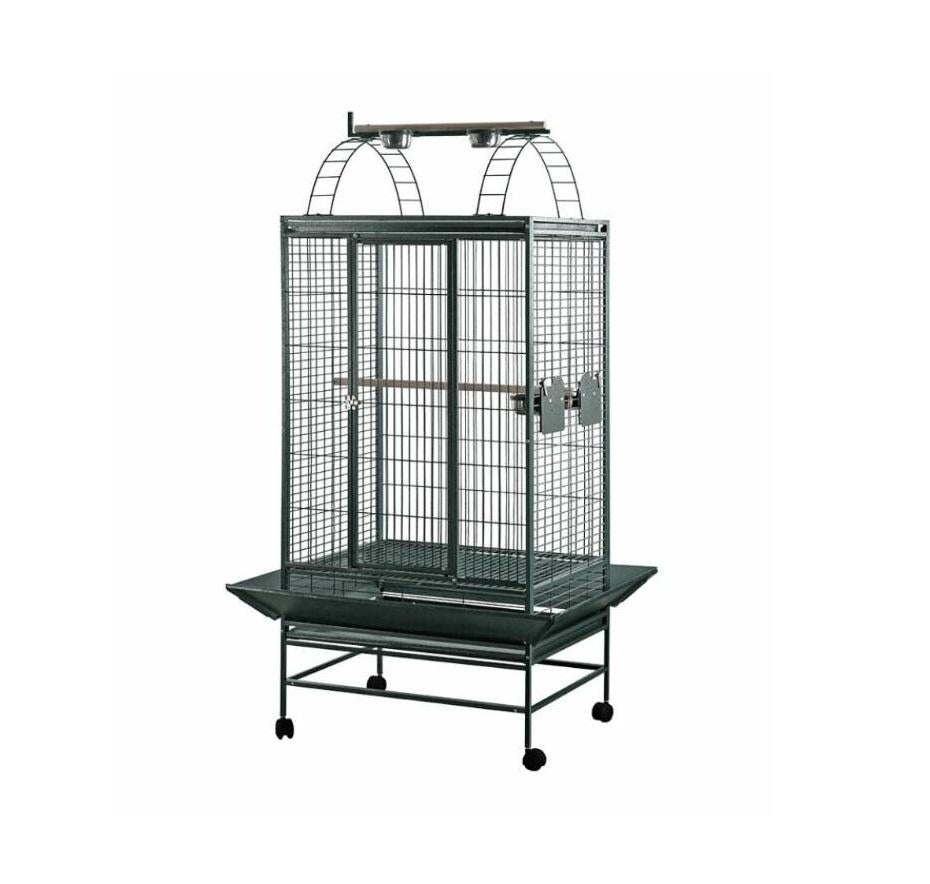 Papegaaienkooi Bridge - Antraciet - 76x61x178 cm Vogel Kooi