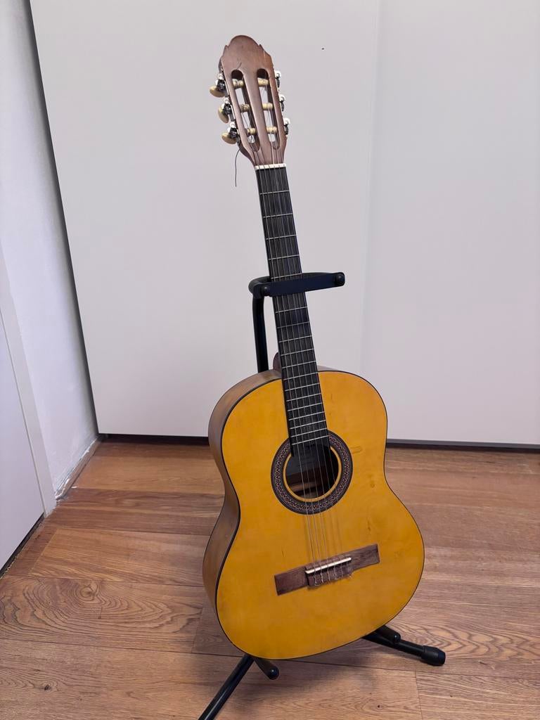 Spaanse Klassieke 3/4 Gitaar - Perfecte Staat, Ophalen, Zo goed als nieuw, Klassieke of Spaanse gitaar, Met koffer