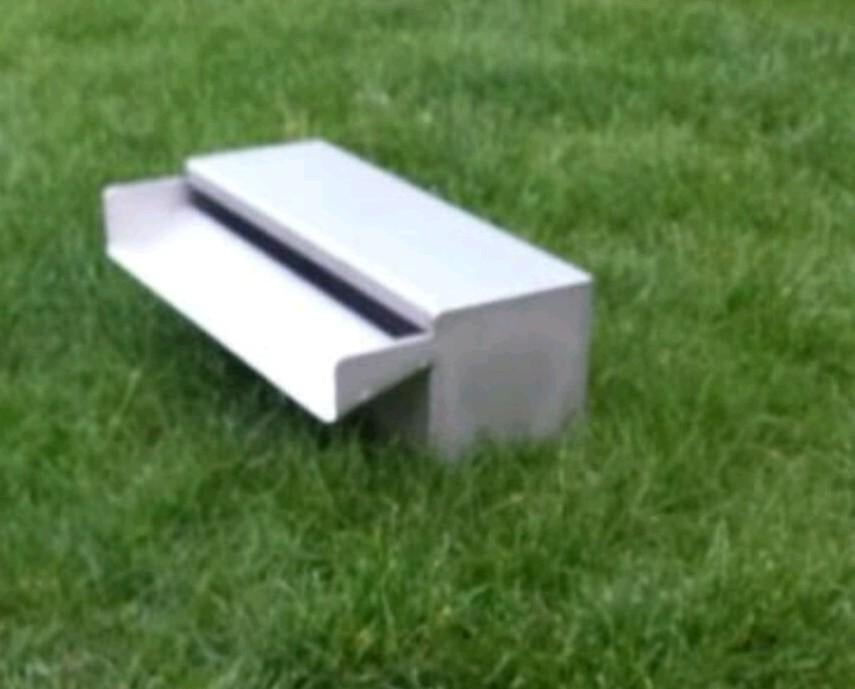 Rvs waterval 30cm, Tuin en Terras, Waterpartijen en Fonteinen, Ophalen of Verzenden, Nieuw, Rvs, Waterval