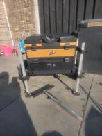 Mooie wedstrijd viskist met plateau en wielen, Ophalen, Zo goed als nieuw, Overige typen