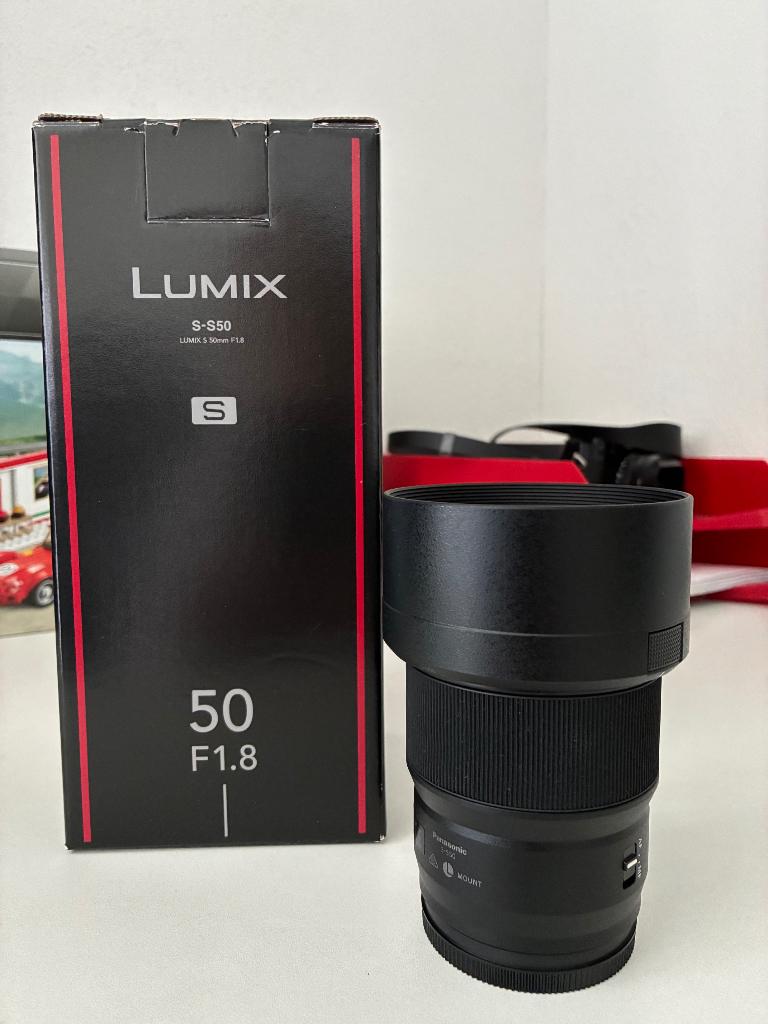 Panasonic Lumix S 50mm F/1.8, Ophalen, Nieuw, Standaardlens