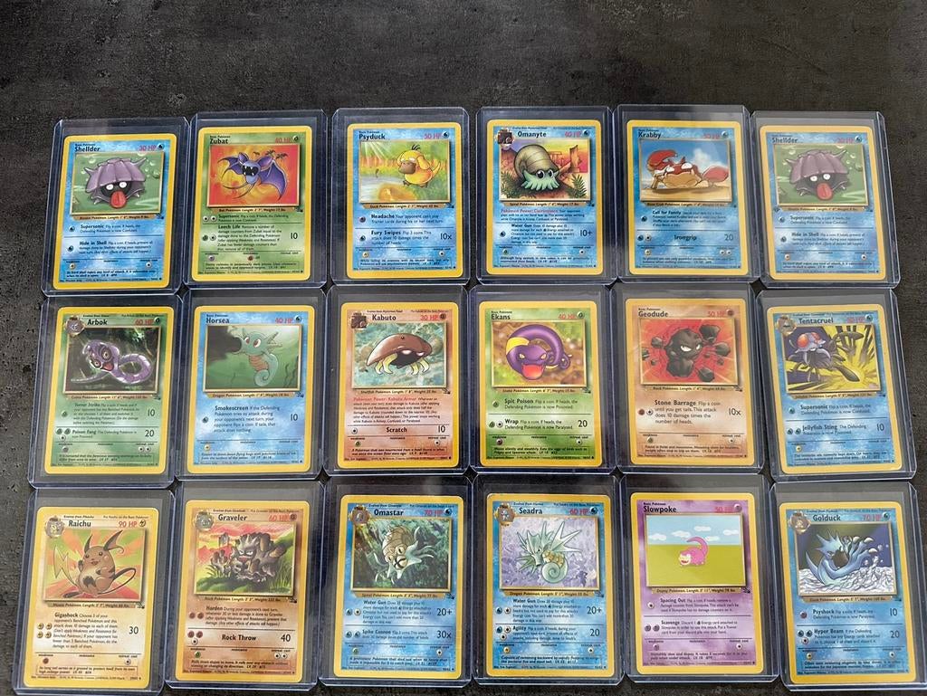 Pokemon Fossil Base, Ophalen of Verzenden, Zo goed als nieuw
