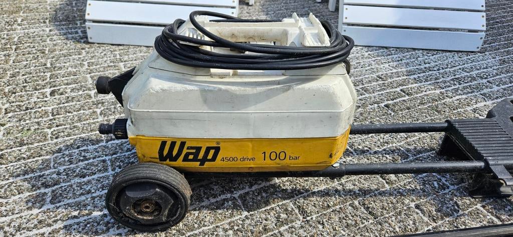 Wap 4500 drive 100 bar hogedrukreiniger, Tuin en Terras, Ophalen of Verzenden, Gebruikt, Elektrisch, Wap
