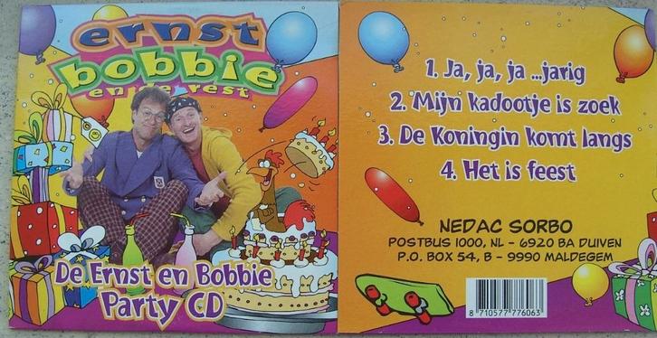 ERNST BOBBIE EN DE REST PARTY CD 25 stuks NIEUW, Cd's en Dvd's, Cd's | Kinderen en Jeugd, Nieuw in verpakking, Muziek, Tot 2 jaar