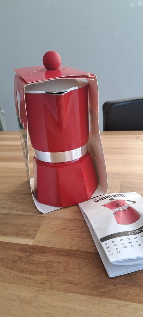 Bialetti Moka.  RAINBOW. Nr 3. 130ml. Nieuw., Huis en Inrichting, Ophalen of Verzenden, Nieuw, Overige materialen