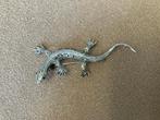 Mooi bewerkte Broche Hagedis  , Overige materialen, 4 tot 7 cm, Gebruikt, Ophalen of Verzenden