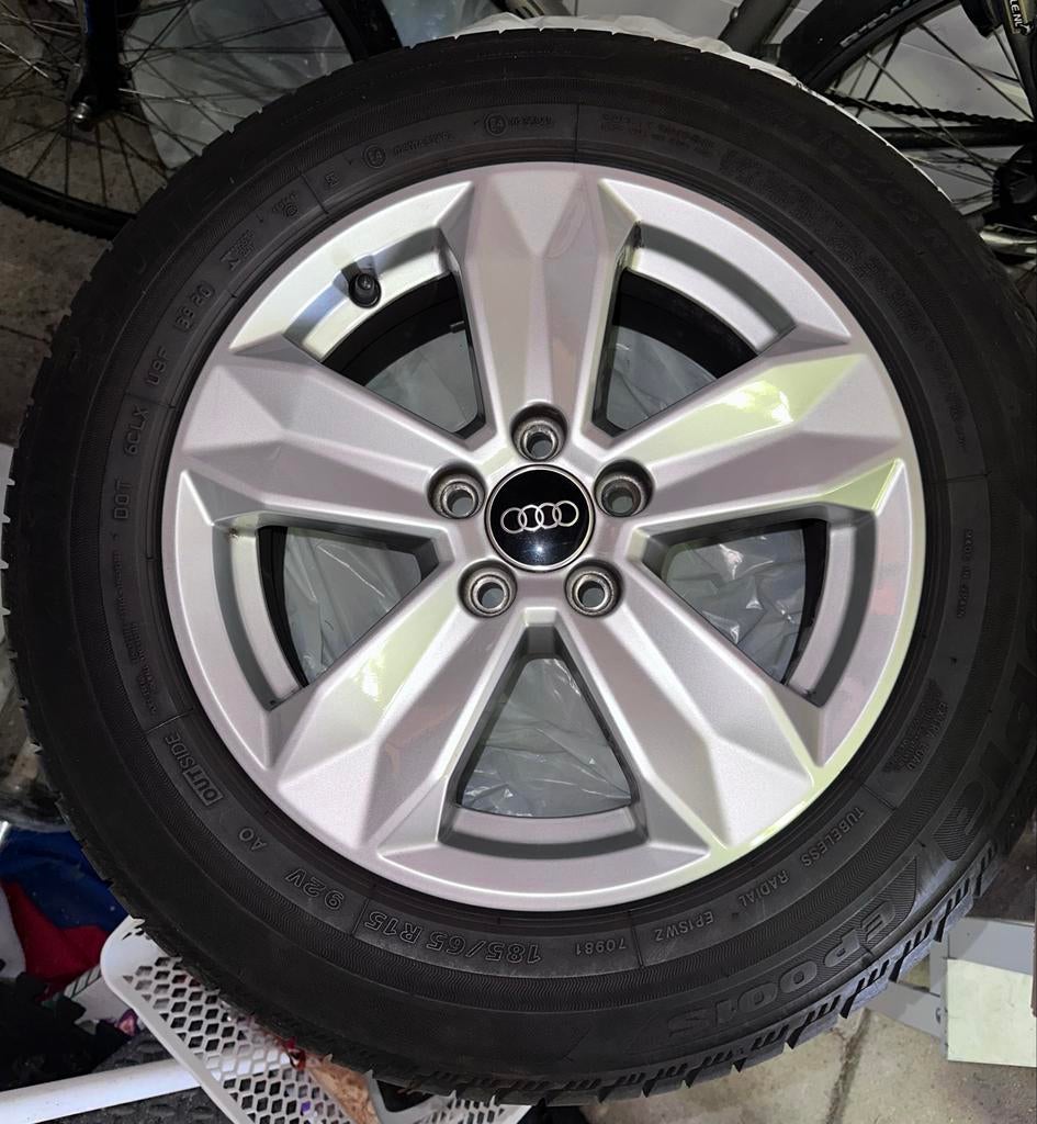 Audi A1 Velgen met Zomerbanden, Ophalen