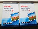 Twee nieuwe Sigma Photo Papier/ fotopapier, Audio, Tv en Foto, Fotografie | Fotopapier, Ophalen of Verzenden, Nieuw