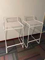 HAY Hee barkruk H65 wit 2 stuks, Ophalen, Gebruikt, 60 tot 90 cm