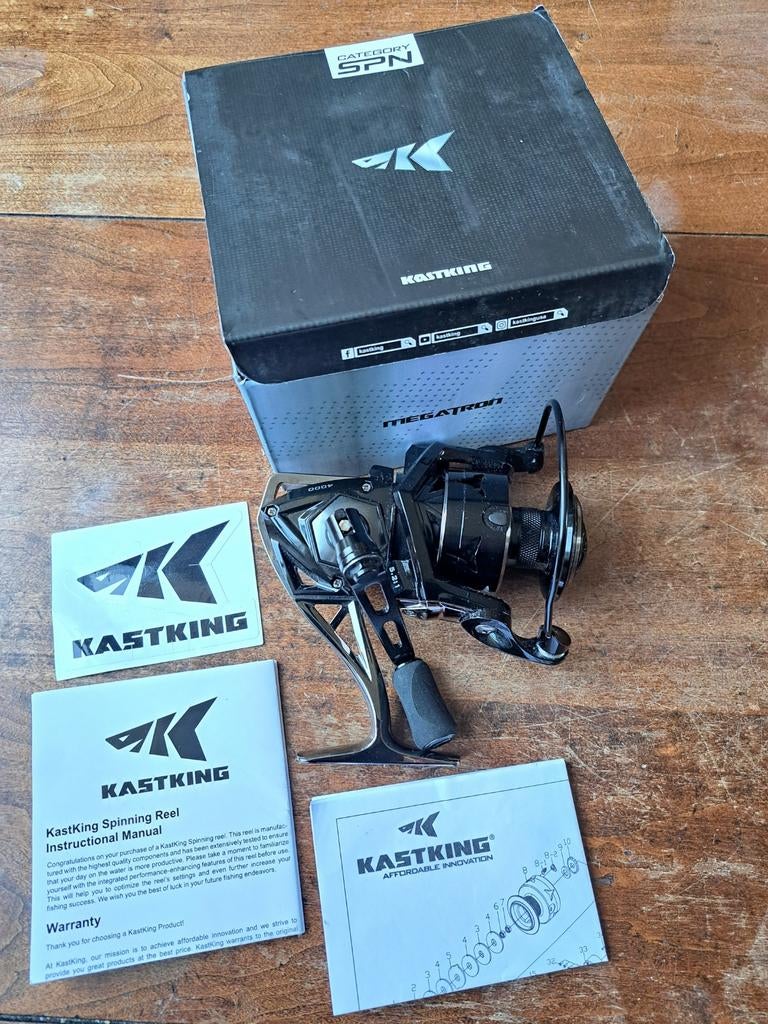 Kastking Megatron 4000 molen nieuw, Ophalen of Verzenden