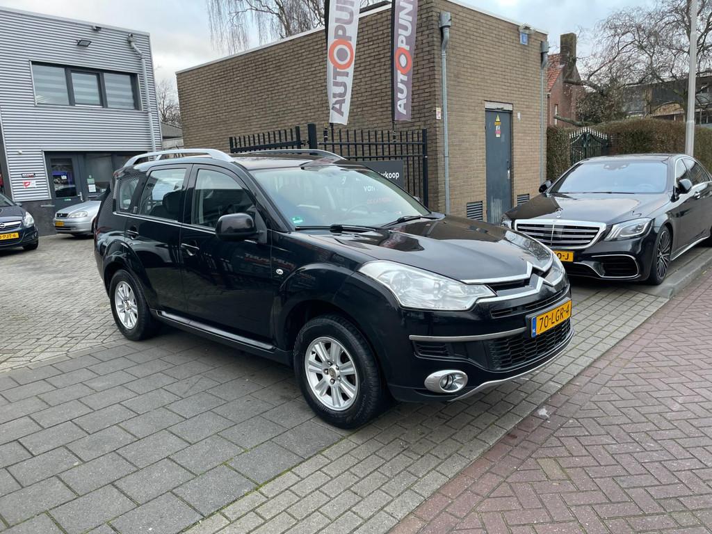 Citroen C-Crosser 2.2 HDiF Exclusive 7p. 2e Eigenaar! Trekha, Auto's, Citroën, 2000 kg, 7 stoelen, Zwart, Bedrijf