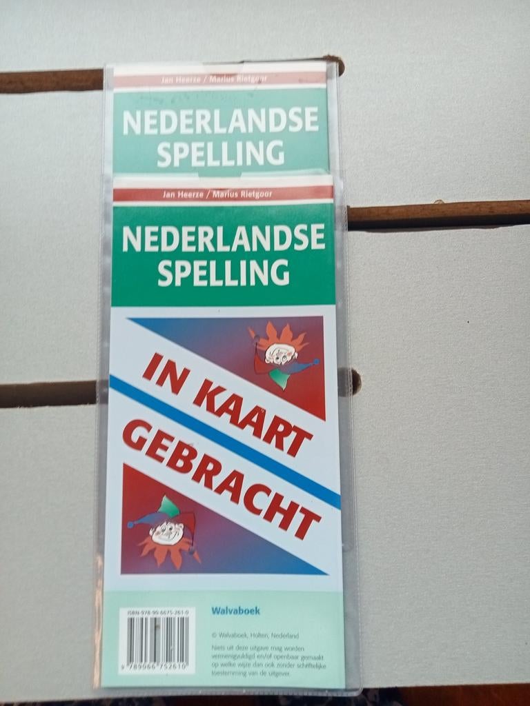 Nederlandse Spelling In Kaart Gebracht - Walvaboek, Non-fictie, Nederlands, Ophalen of Verzenden, Zo goed als nieuw