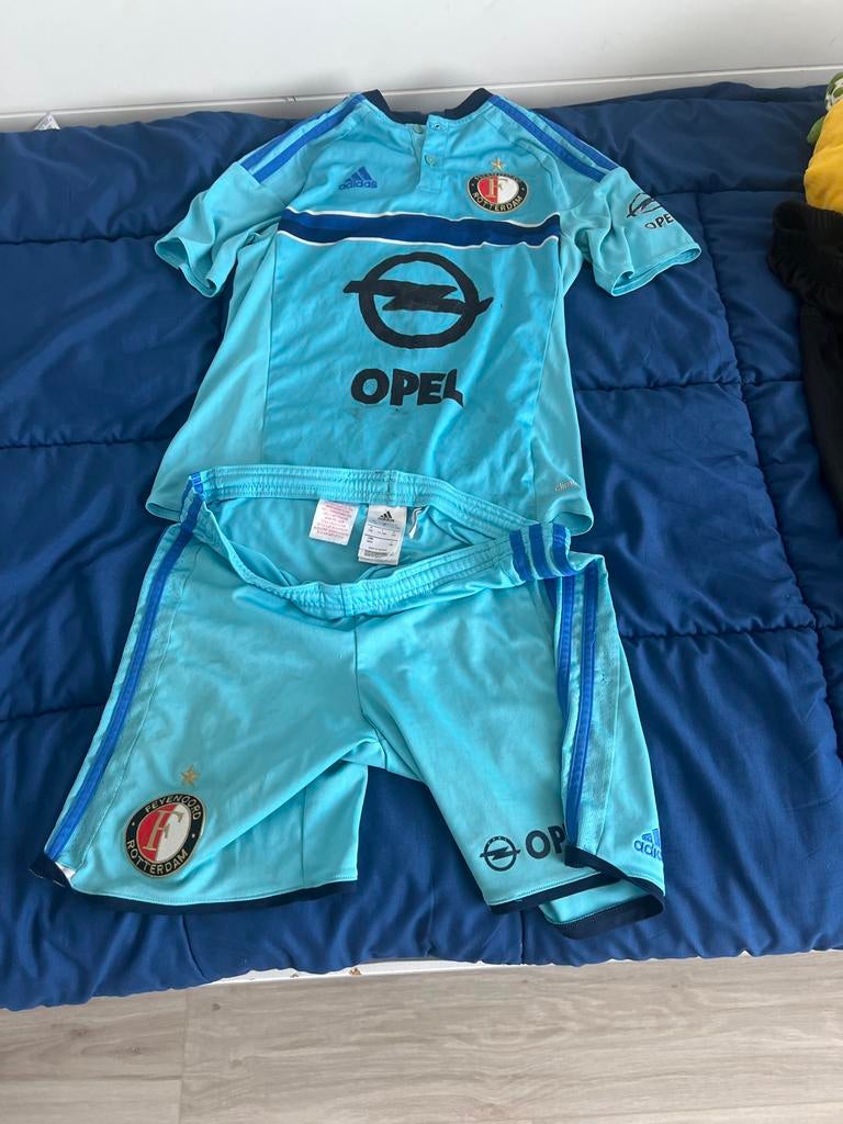 Feyenoord Uitshirt 2004-2005 (Adidas) - Maat 152, Ophalen of Verzenden, Gebruikt, Jongen of Meisje, Shirt of Longsleeve