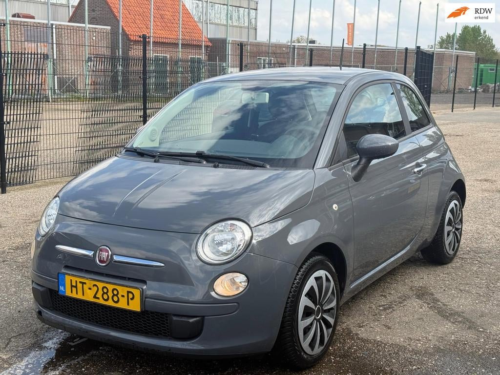Fiat 500 1.0 TwinAir Pop nardo grey NAP!, Auto's, Fiat, Voorwielaandrijving, Gebruikt, Euro 6, 840 kg