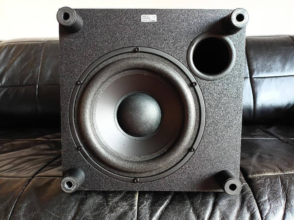 Jamo 210 subwoofer, Audio, Tv en Foto, Luidsprekers, Ophalen, Subwoofer, Zo goed als nieuw, 120 watt of meer