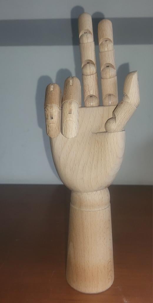 Houten tekenhand (30CM), Ophalen of Verzenden, Overige typen