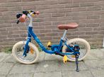 Blauwe kinderfiets met losse trappers, Ophalen, Minder dan 16 inch