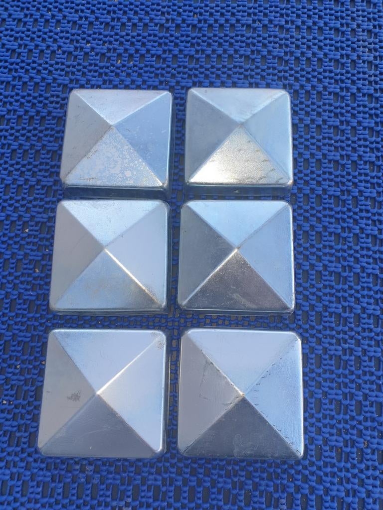 6 Stuks paalkappen, Ophalen of Verzenden, Nieuw