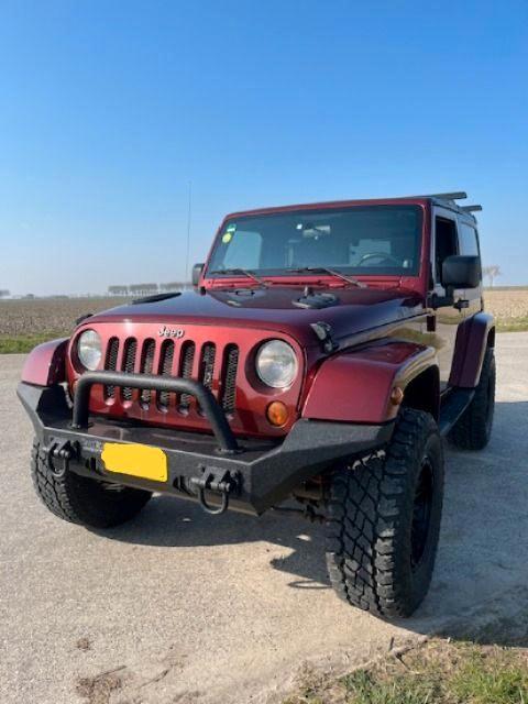 Jeep Wrangler 3.8 I V6 AUT 2008 Rood, Auto's, Jeep, Particulier, Wrangler, 4x4, ABS, Airbags, Airconditioning, Boordcomputer, Centrale vergrendeling