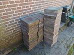 Gratis dikke stoep tegels en palissade banden, Tuin en Terras, Tegels en Klinkers, Ophalen, Gebruikt, Beton, Overige typen