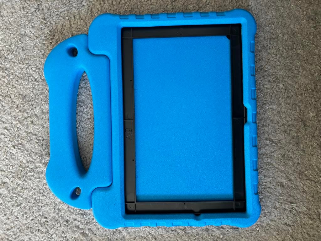 Tablet hoes blauw voor samsung, Computers en Software, Tablet-hoezen, Ophalen of Verzenden, Nieuw, Samsung Galaxy Tab a9 plus