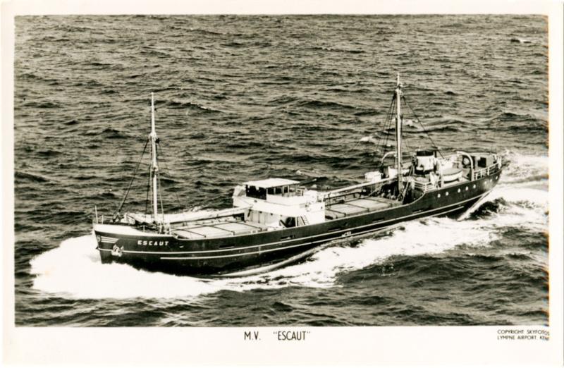 SCHEEPVAART SCHIP - Partij van 10 oude kaarten, Ophalen of Verzenden, 1940 tot 1960, Voertuig