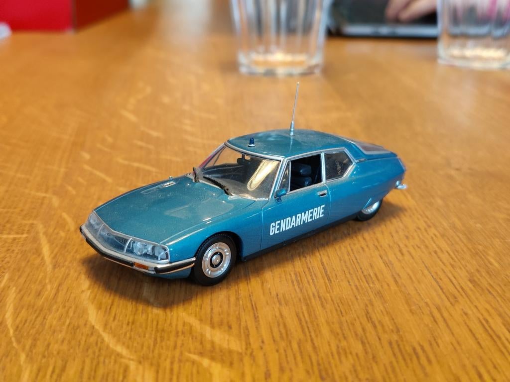 Minichamps Citroen SM Gendarmerie, Ophalen of Verzenden, Auto