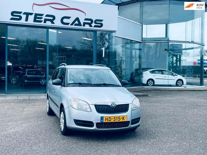 Skoda Fabia Combi 1.2-12V Classic, Airco, 5 deur, APK, Auto's, Skoda, Bedrijf, Te koop, Fabia, ABS, Airbags, Centrale vergrendeling