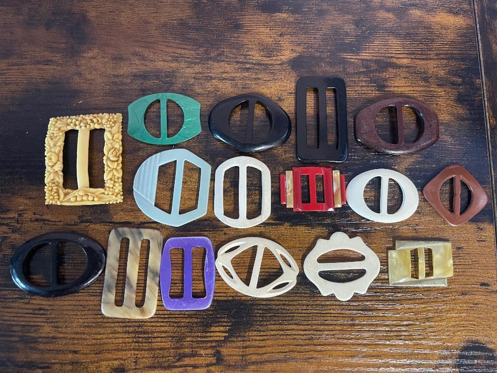 Vintage gespen, Hobby en Vrije tijd, Naaien en Fournituren, Ophalen of Verzenden, Zo goed als nieuw, Overige typen