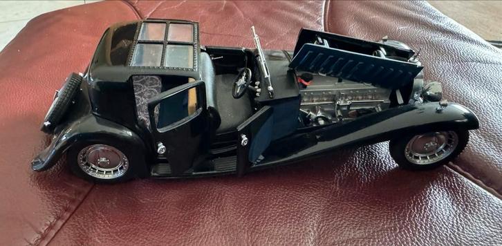 Bugatti Royale Coupe Napoleon 1930 1:24 Franklin Mint!!, Hobby en Vrije tijd, Modelauto's | 1:18, Zo goed als nieuw, Auto, Overige merken