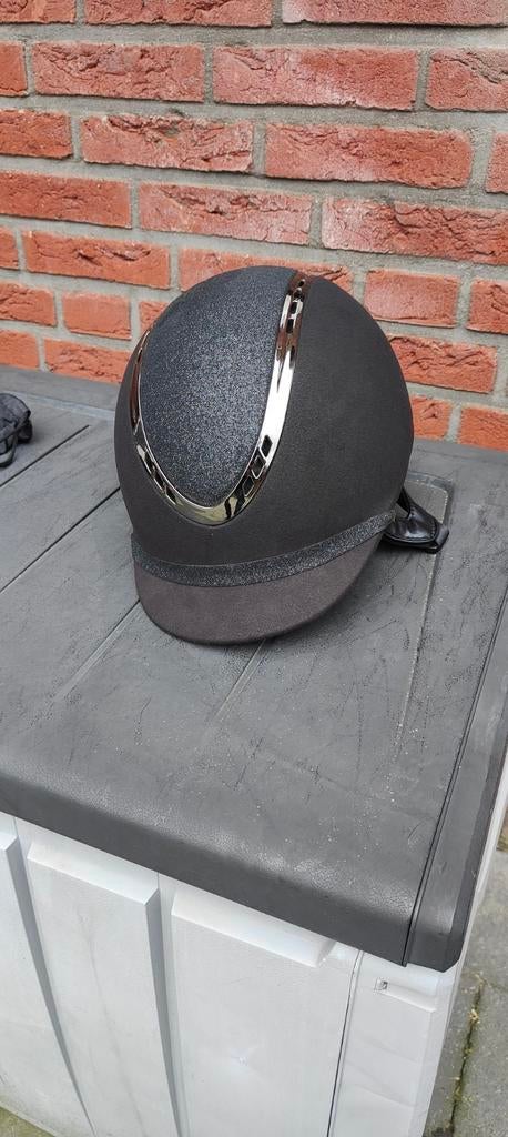 Paardrijcap, Dieren en Toebehoren, Paardrijkleding, Ophalen of Verzenden, Zo goed als nieuw, Cap