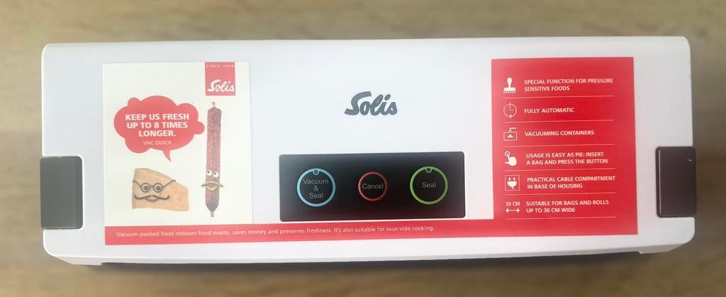 Solis vacumeer apparaat, Ophalen of Verzenden, Zo goed als nieuw