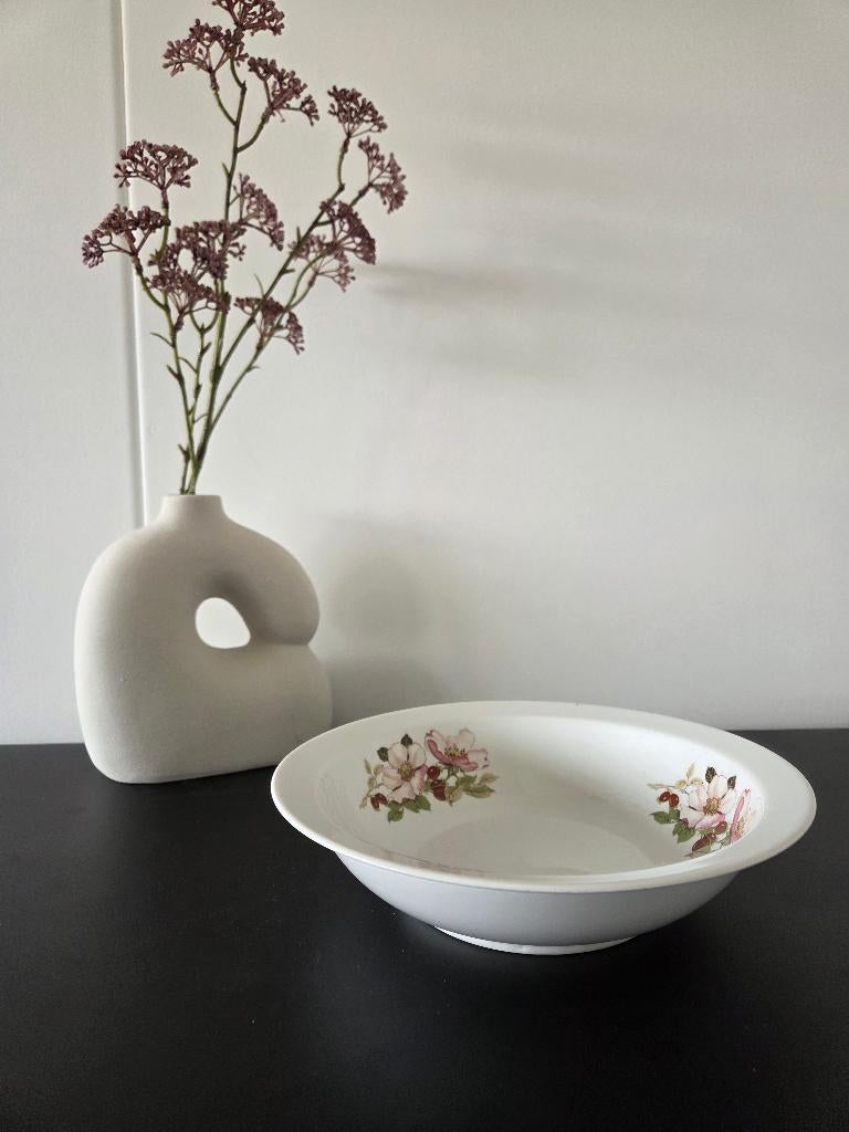 Vintage Royal Schwabap schaal - Eglantine Wilde Roos, Ophalen of Verzenden, Overige stijlen, Porselein, Schaal of Schalen