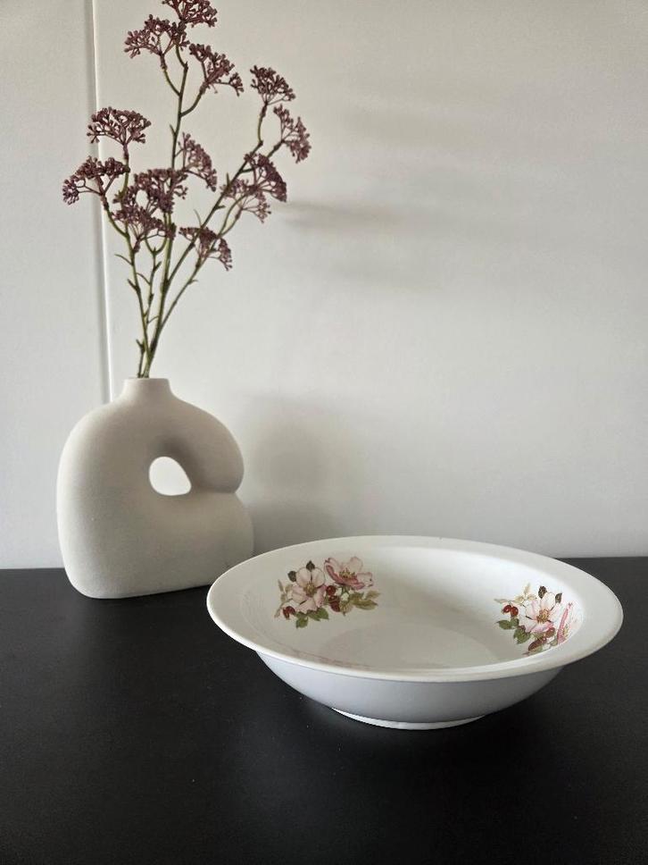 Vintage Royal Schwabap schaal - Eglantine Wilde Roos, Huis en Inrichting, Keuken | Servies, Zo goed als nieuw, Schaal of Schalen