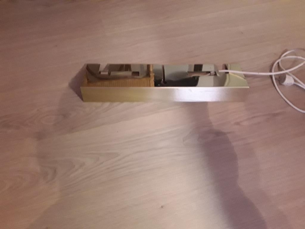 Messing boekenplank verlichting - geen schroeven nodig, Ophalen of Verzenden