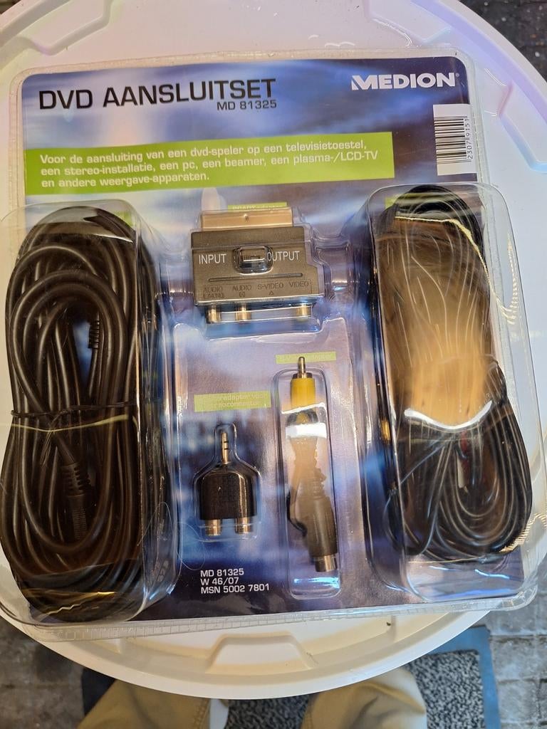 Medion DVD aansluitset MD 81325, Ophalen of Verzenden
