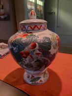 Mooie gekleurde Vaas met deksel, Huis en Inrichting, Woonaccessoires | Vazen, Overige kleuren, Ophalen of Verzenden, Minder dan 50 cm