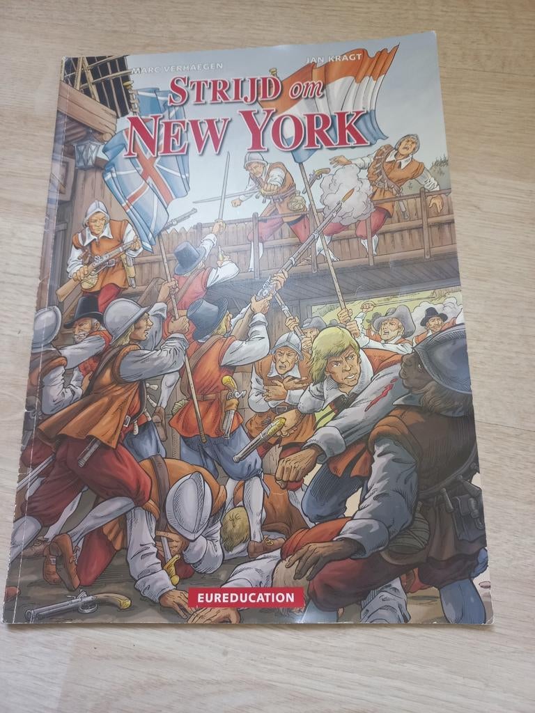 Strijd om New York stripboek, Boeken, Ophalen of Verzenden