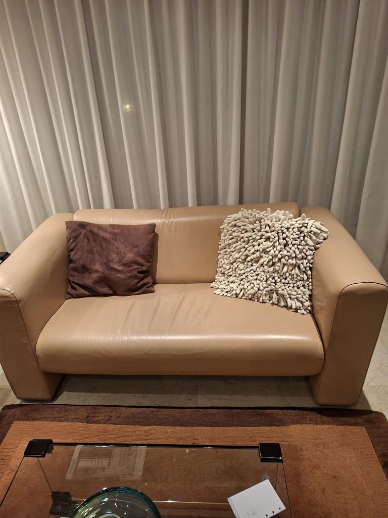 Leuk tweezits bankje, Ophalen, Gebruikt, Tweepersoons, 150 tot 200 cm