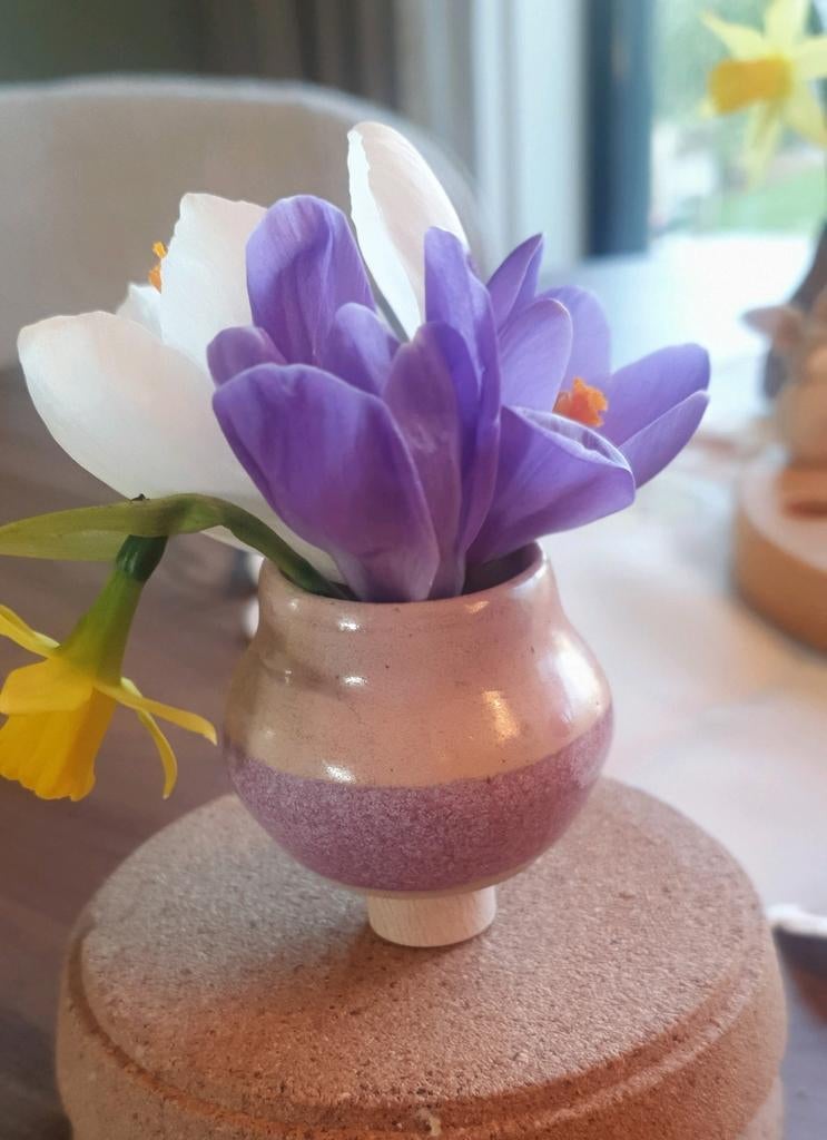 Seizoenstafel Mini vaasje keramiek, Hobby en Vrije tijd, Pottenbakken, Nieuw, Ophalen of Verzenden