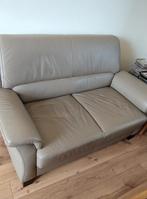 Gratis twee leren banken, Ophalen, Gebruikt, 75 tot 100 cm