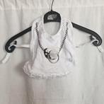 Gaaf slabbertje, kant en strass. Merk Royal Born, Jongetje of Meisje, ., Ophalen of Verzenden, Zo goed als nieuw