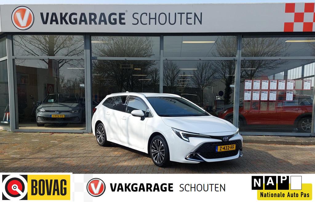 Toyota Corolla Touring Sports Hybrid 140 Business Plus, Auto's, Toyota, 450 kg, Gebruikt, 4 cilinders, Wit