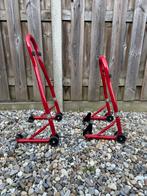 Paddockstand motor voor en achter, Ophalen, Gebruikt