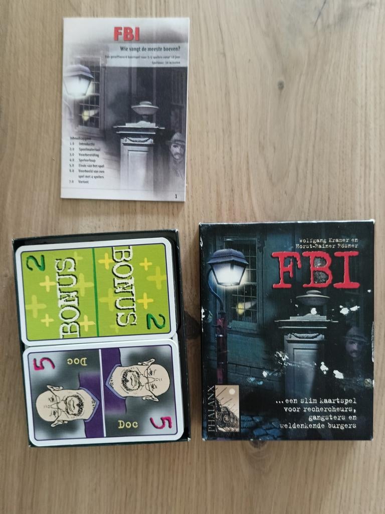 FBI, Ophalen of Verzenden, Zo goed als nieuw