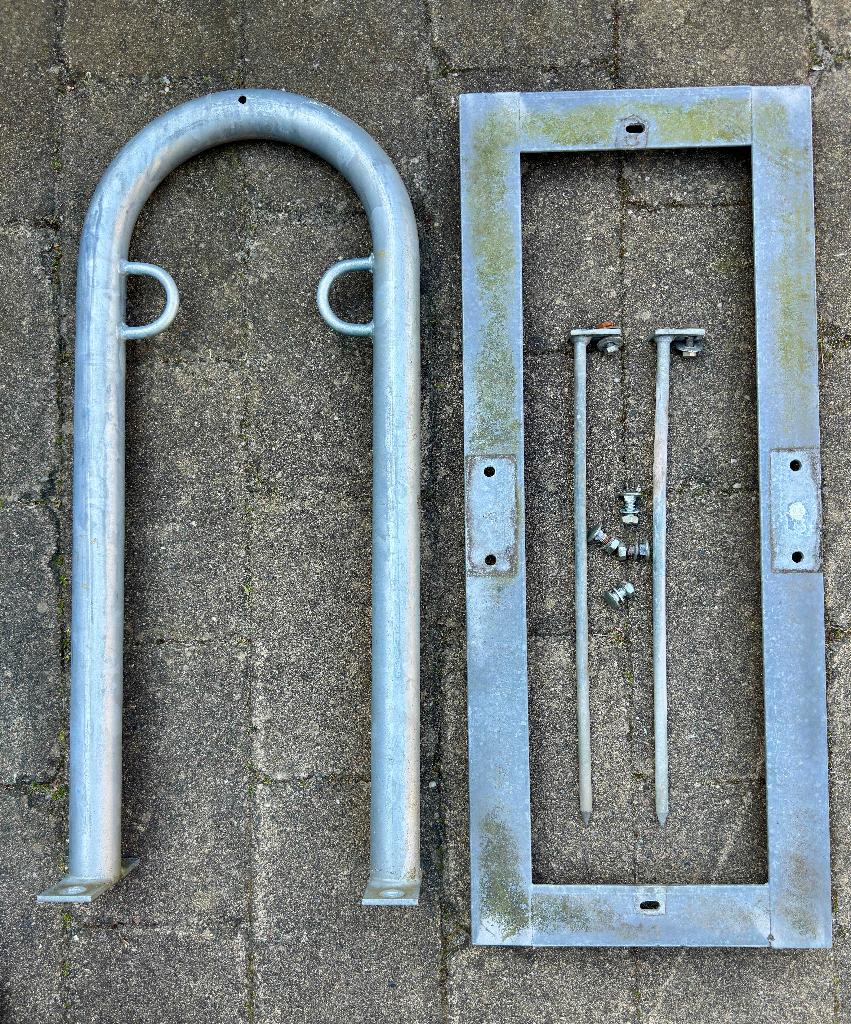 Fietsbeugel/Fietsnietje/Aanleunbeugel voor fiets, Ophalen, Gebruikt