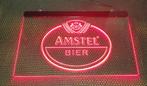 Amstel Bier LED Neon Bord – 30x20 cm – Nieuw!, Ophalen of Verzenden, Nieuw, Reclamebord