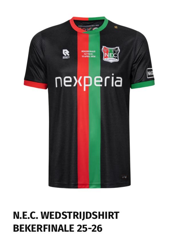 N.E.C. Bekerfinale shirt M ruilen voor S, Maat XL, Ophalen of Verzenden, Zo goed als nieuw, Shirt